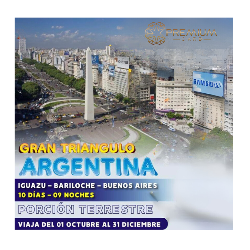 Gran Triangulo Argentina Porción terrestre